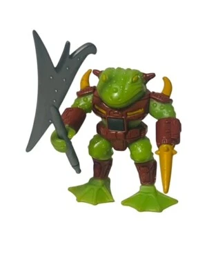 Figura Hasbro Takara Horny Toad Frog Battle Beasts 1987 COMPLETA Arma Rub #7 Foto 1 de 4