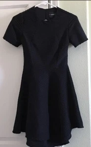 Asos (Petite) schwarzes Fit Flare Kleid Gr.2P - Bild 1 von 4