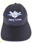 Hang Loose Hawaii Souvenir Hat Cap Deep Blue Cotton