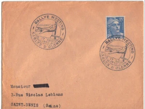 Annullo tematico FRANCIA - 1952 - LBF/3217 - RALLYE MEETING SABLES D'OLONNE - Bild 1 von 1