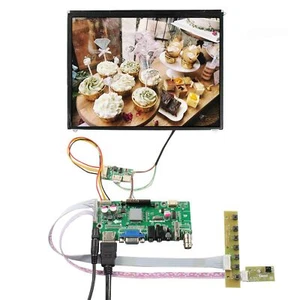 HD VGA AV USB LCD Controller Platine 9,7 Zoll 1024X768 IPS LCD Bildschirm - Bild 1 von 5