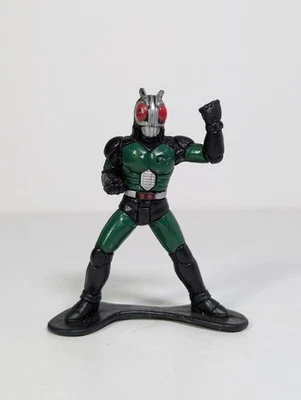 Figura de colección Bandai Kamen Masked Rider 1995 negro verde RX PVC 2,5" Foto 1 de 4