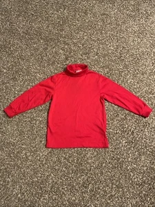 Boys Turtleneck Shirt Size Small Red Fast Friends - Picture 1 of 2
