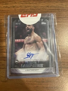 2024 Topps UFC Knockout Benoit Saint-Denis RC Rookie Auto #KNA-BSD - Bild 1 von 2