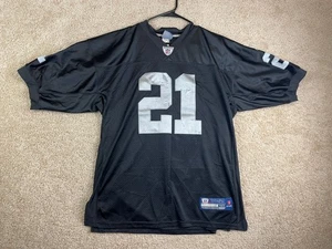 Maglia vintage Reebok On Field camicia uomo 50 Oakland Raiders Asomugha #21 nera - Foto 1 di 15