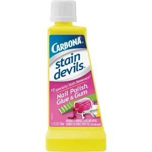 Carbona Stain Devils 1.7 Oz Formula 1 Nail Polish, Glue & Gum Stain Remover NEW - Picture 1 of 1