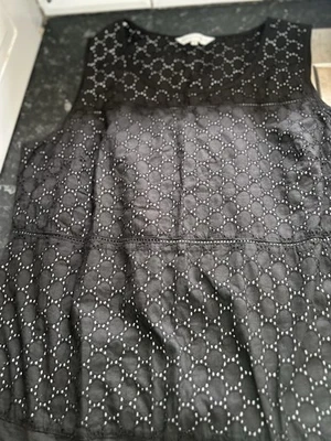 Rocha John Rocha Women’s Black Short Sleeve Top Size 14 Lined - Image 1 of 4