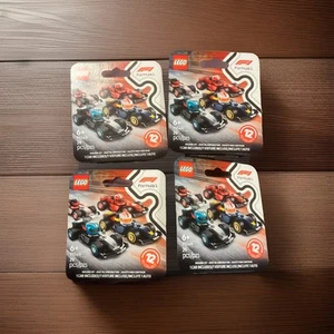 LEGO® Minifigures F1 Collectible Race Cars 71049- 4PK Unopened - Picture 1 of 4
