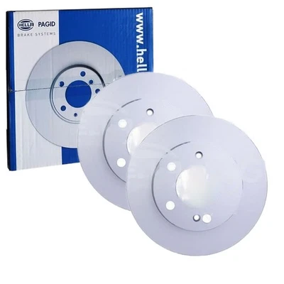 2x HELLA Pagid Disques Ø294mm Avant Convient pour Daewoo Rexton Ssangyong AC - Photo 1/4