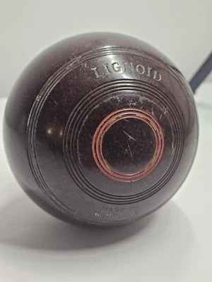 Thomas Taylor Lignoid Lawn Bowl Size 3 – Made in Scotland – Used - image 1 of 4