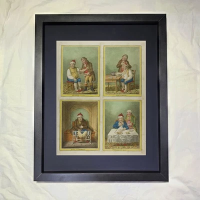 James Gillray "Respirando una vena" Arte enmarcado personalizado Foto 1 de 3