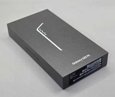 NEW & SEALED Samsung Galaxy S25 FE - 128 GB Jet Black - UK MODEL 2 YEAR WARRANTY - Image 1 of 4