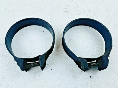 Honda XL250R 1987 84-87 abrazaderas de arranque de admisión lado del motor doble carburador stock OEM Foto 1 de 4