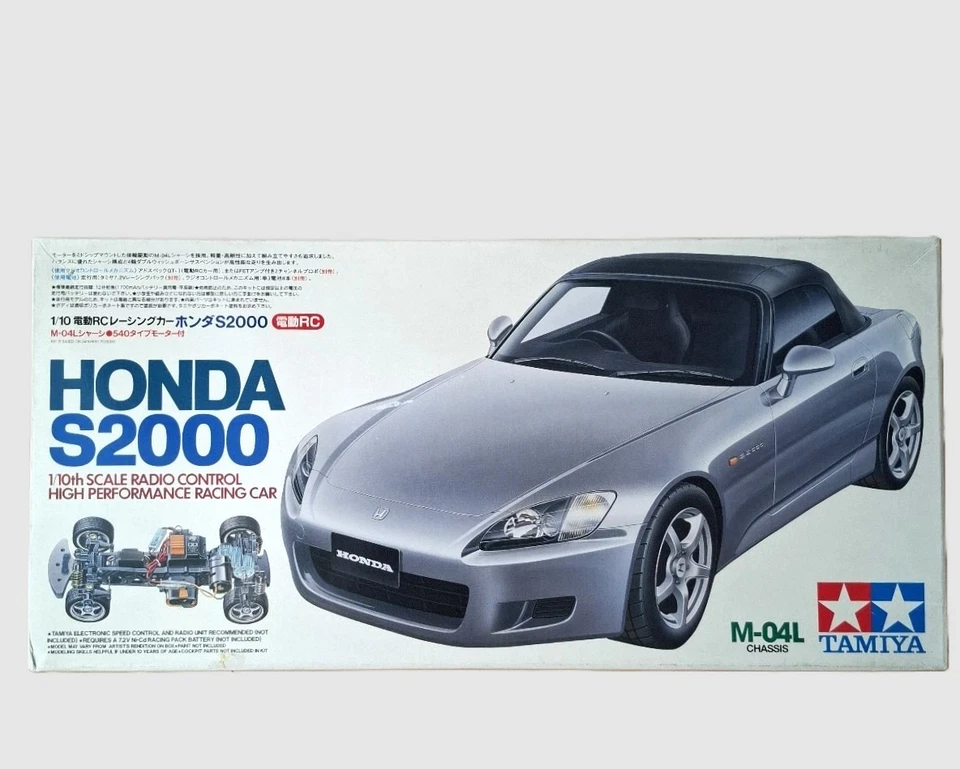 TAMIYA 1/10 #58236 RC HONDA S2000 Model Kit Incl US duty - Image 1 of 4