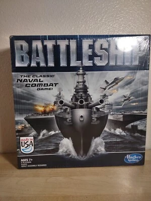 Hasbro Portable Classic Battleship Game A3264 Made in USA Factory Sealed New  - Image 1 of 4