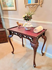 A beautifully finished ornate Continental style console/side/occasional table