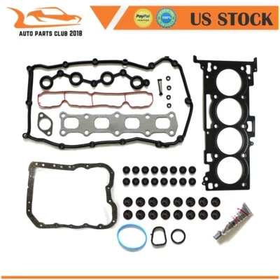 Head Gasket Set&Oil Pan Gasket Fits 2007-2013 Jeep Dodge Caliber 1.8L 2.0L DOHC Foto 1 de 4