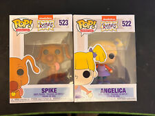 Funko Pop Rugrats Lot Of 2 Angelica 522 Spike 523