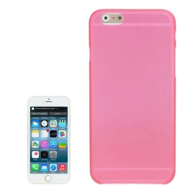 Custodia Case Ultra Sottile 0,3Mm Per Telefono Apple IPhone 6 Rosa Trasparente - Immagine 1 di 3