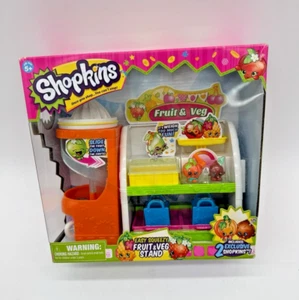 Shopkins Easy Squeezy Obst & Gemüse Gemüse Ständer Spielset versiegelt Spielzeug selten Rarität - Bild 1 von 9