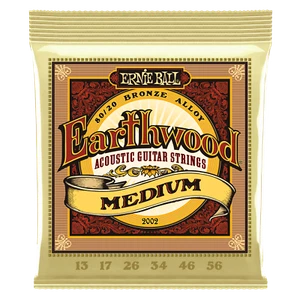 Earthwood Medium 80/20 Bronze Acoustic Guitar Strings - 13-56 Gauge - Picture 1 of 1