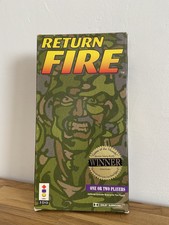 Return Fire News Panasonic 3do CIB Big Long Box Goldstar RARE FZ Game Sanyo