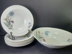 Schöne Vintage britischer Anker Eisenstein Dessert Obst Servierschalen - Bild 1 von 7