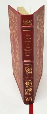 The Court Martial of the 'Bounty" Mutineers - Notable Trials Library (1989, HC) - Image 1 of 4