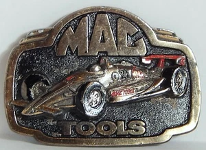 VINT 1970'S MAC TOOLS BUCKLE LIMITED ED. fORMULA ONE RACING SPORTS - Picture 1 of 4