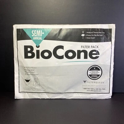 Pacote de filtro semestral Filter Queen BioCone - Imagem 1 de 4