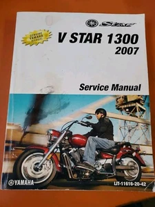 Yamaha V Star 1300 2007 manual de servicio - Lit-11616-20-42 - Imagen 1 de 10