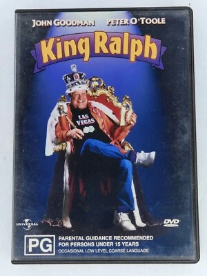 King Ralph  (DVD, 1990) - John Goodman - Peter O’Toole - , Region 2,4 Ex Rental - Image 1 of 2
