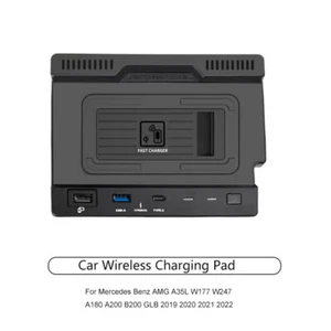 Car Wireless Charger For Benz AMG A35L W177 W247 A180/A200 B200 GLB 2019-2022 - Bild 1 von 14