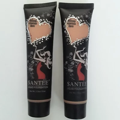 Santee Flawless Liquid Foundation  2 ea. Matte, Dark Tone # 6 Water Based Spf 20 - Image 1 of 4