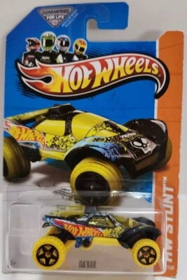 Hot Wheels HW Stunt Da Kar Giallo Diecast Dune Buggy Sigillato 2012 - Immagine 1 di 4