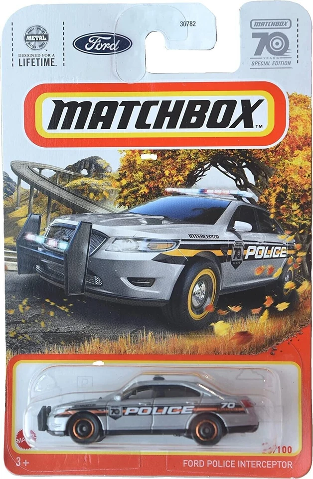 Matchbox Basic 70th Years Special Edition Ford Police Interceptor - Image 1 of 1