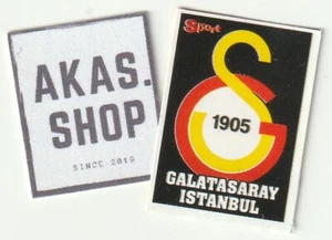 Galatasaray Istanbul Badge Bravo Sport Mini Sticker 2012 EXTREME RARE handcut - Bild 1 von 1