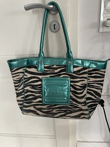 Versace Designertasche Tiger Schwarz Weiß - Bild 1 von 5