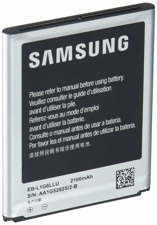 Samsung Galaxy Grand Claro Gt-i9080l Cell Phone Battery EB-L1G6LLU Gti9080l OEM - Image 1 of 2