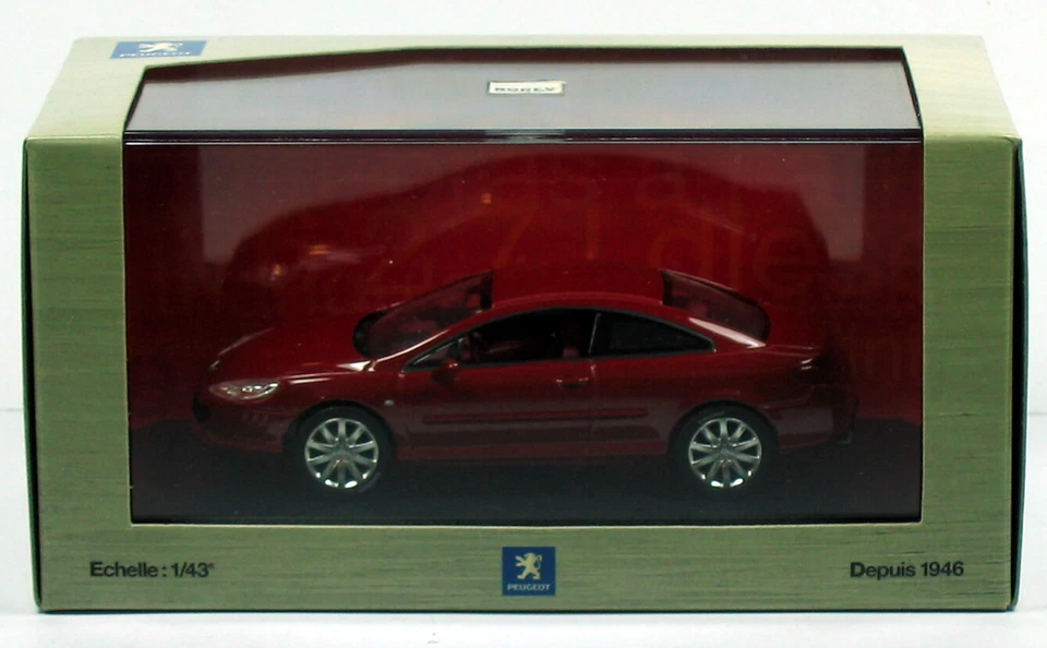 PEUGEOT COUPE 407 PROLOGUE CONCEPT CAR GENEVE 2005 ROUGE RUBIS  474775 NOREV 1/4 - Photo 1/1