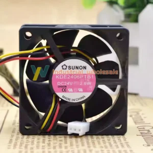 1pc brand new SUNON KDE2406PTB1 6025 24V 2.6W 6cm variable frequency ball fan - Picture 1 of 5