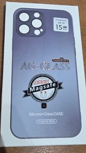 Iphone 15 Pro Max - Graphite Black - AG-Glass Case & Screen Protectors - Picture 1 of 1