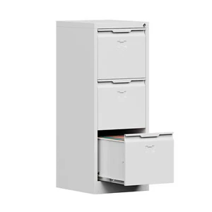 3-Drawer Filing Cabinet Vertical File Cabinet Lockable Office Storage Drawers - Picture 1 of 12