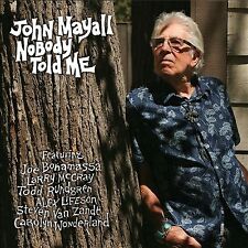 Nobody Told Me by John Mayall (Record, 2019)