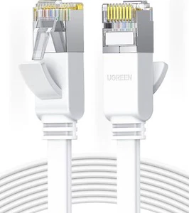 Cable Ethernet UGREEN 30M, Cable de red plano RJ45 LAN Gigabit CAT 6, núcleo puro - Imagen 1 de 8