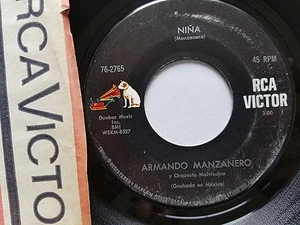ARMANDO MANZANERO - Puedo Morir Manana / Nina 7" LATIN POP RCA Victor - Picture 1 of 4