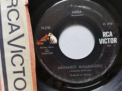 ARMANDO MANZANERO - Puedo Morir Manana / Nina 7" LATIN POP RCA Victor - Image 1 of 4