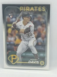 Henry Davis Rookie 2024 Topps Serie 1 Baseball Nr. 295 - Bild 1 von 2