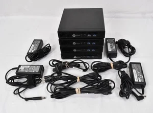 (4) HP EliteDesk 705 G3 Micro PCs AMD A6 3.0GHz 8GB 128GB SSD No OS See Details - Picture 1 of 6