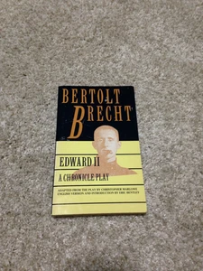 EDWARD II A CHRONICLE PLAY BERTOLT BRECHT PAPERBACK BOOK - Picture 1 of 7